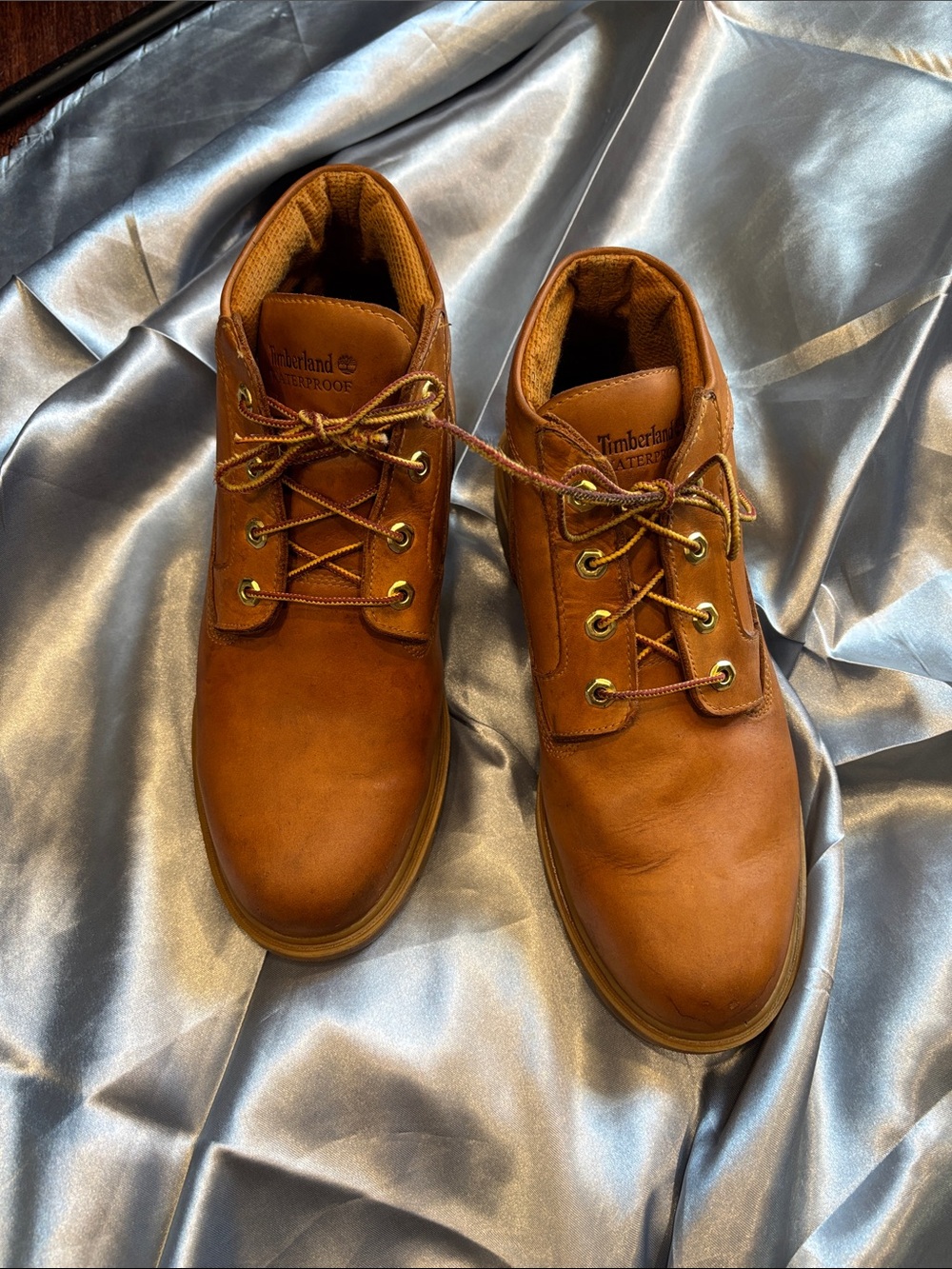 Timberland Men's Tan Leather Chukka Boots